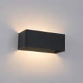 Brilagi - LED vonkajšie nástenné svietidlo DONNANI LED/7W/230V čierne IP44