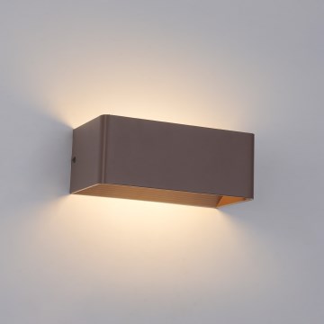 Brilagi - LED vonkajšie nástenné svietidlo DONNANI LED/7W/230V hnedá IP44