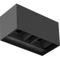 Brilagi - LED vonkajšie nástenné svietidlo DOUBLE CUBE LED/12W/230V antracit IP65