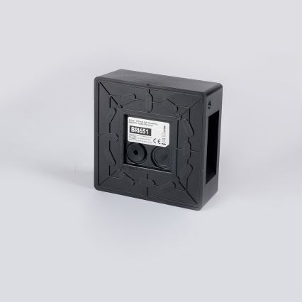 Brilagi - LED vonkajšie nástenné svietidlo DOUBLERAY LED/6W/230V čierne IP54