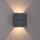 Brilagi -LED Vonkajšie nástenné svietidlo DOUBLERAY LINE LED/6W/230V antracit IP54
