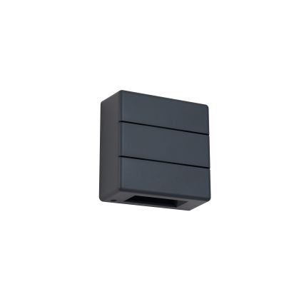 Brilagi -LED Vonkajšie nástenné svietidlo DOUBLERAY LINE LED/6W/230V antracit IP54