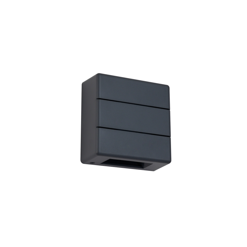 Brilagi -LED Vonkajšie nástenné svietidlo DOUBLERAY LINE LED/6W/230V antracit IP54