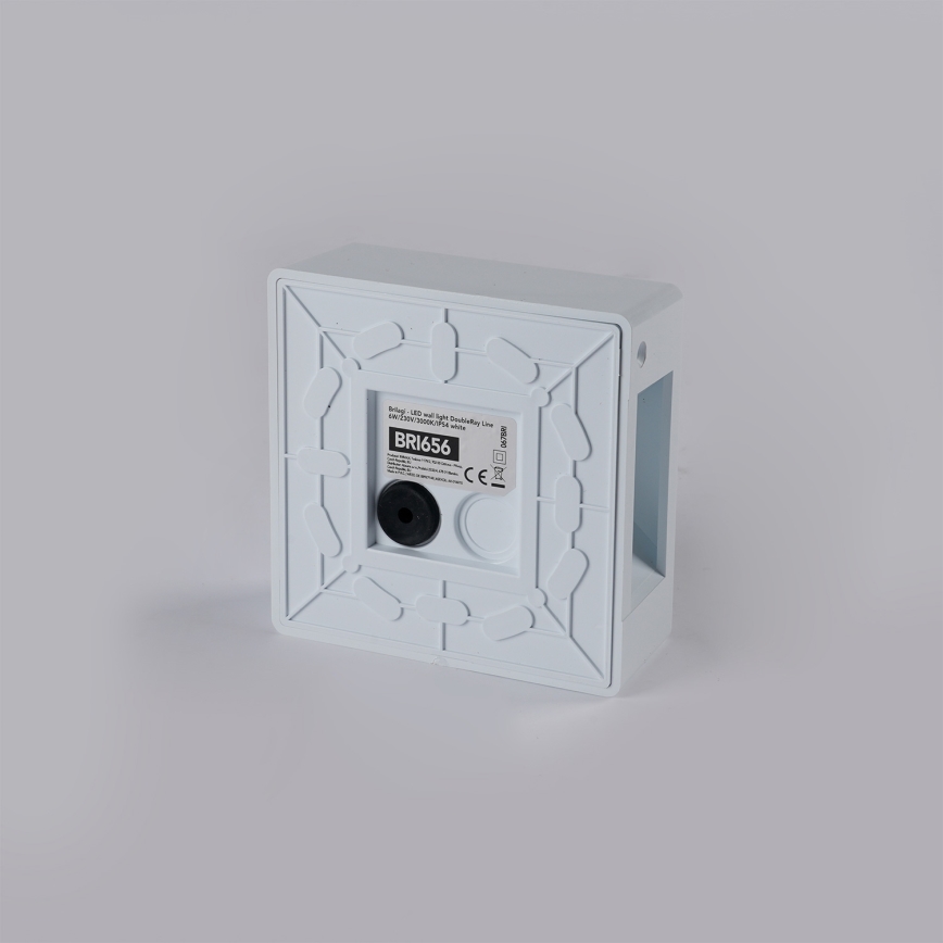 Brilagi - LED vonkajšie nástenné svietidlo DOUBLERAY LINE LED/6W/230V biela IP54