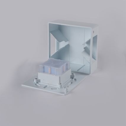 Brilagi - LED vonkajšie nástenné svietidlo DOUBLERAY LINE LED/6W/230V biela IP54