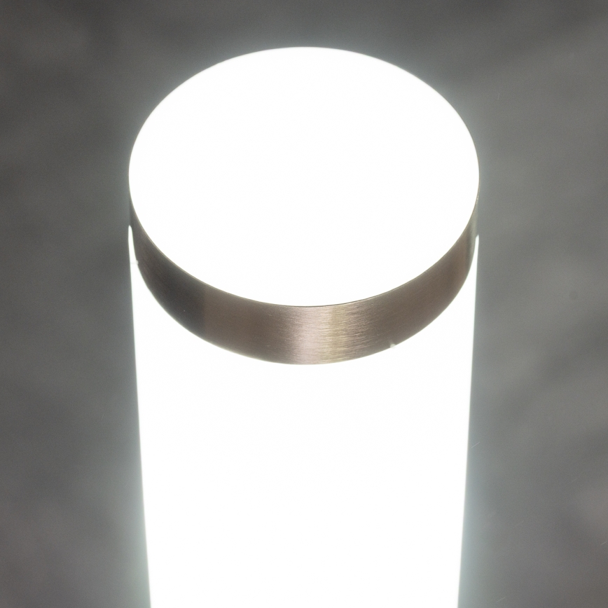 BRILAGI - LED vonkajšie nástenné svietidlo ELIA 1xE27/7W/230V 4000K IP44 matný chróm