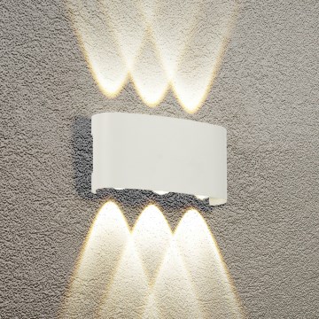 Brilagi - LED vonkajšie nástenné svietidlo FLAREBOX LED/6W/230V biele IP65