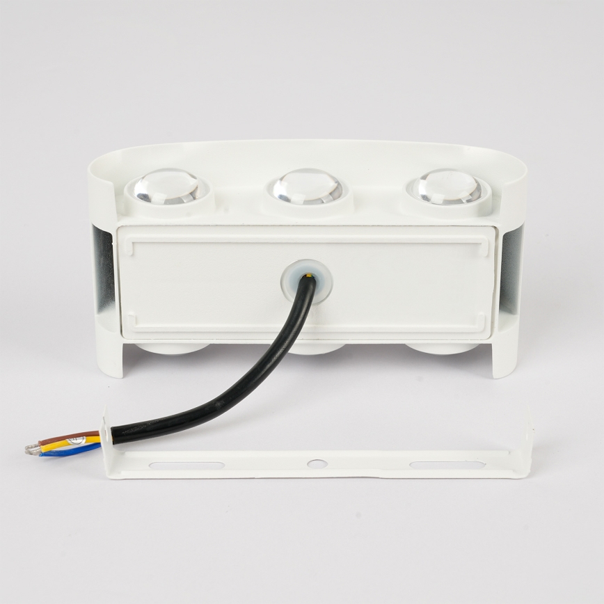 Brilagi - LED vonkajšie nástenné svietidlo FLAREBOX LED/6W/230V biele IP65