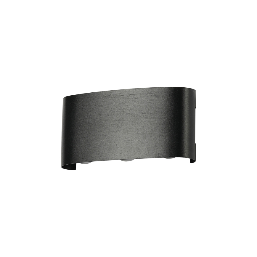 Brilagi - LED Vonkajšie nástenné svietidlo FLAREBOX LED/6W/230V čierna IP65