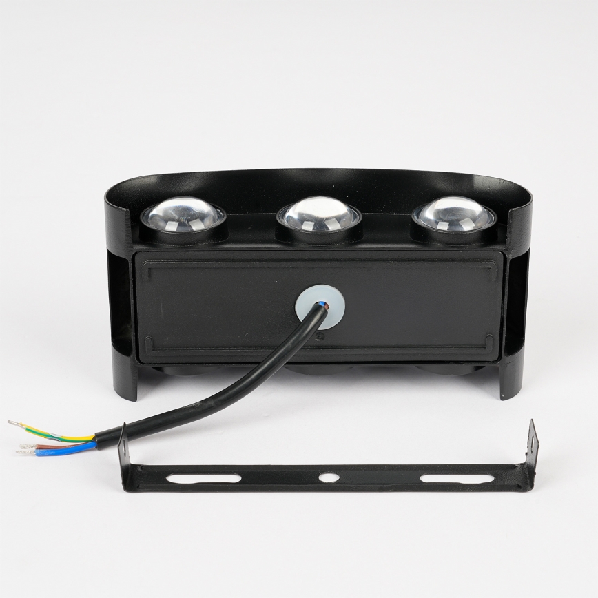 Brilagi - LED Vonkajšie nástenné svietidlo FLAREBOX LED/6W/230V čierna IP65