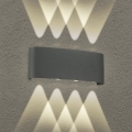 Brilagi - LED vonkajšie nástenné svietidlo FLAREBOX LED/8W/230V antracit IP65