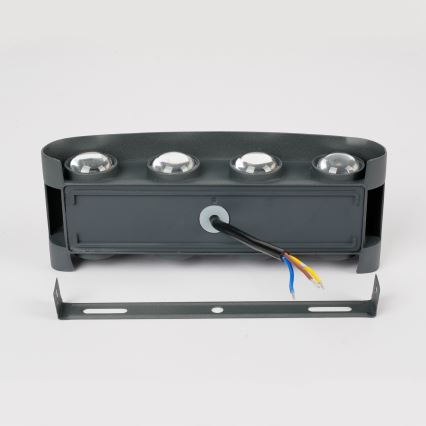 Brilagi - LED vonkajšie nástenné svietidlo FLAREBOX LED/8W/230V antracit IP65