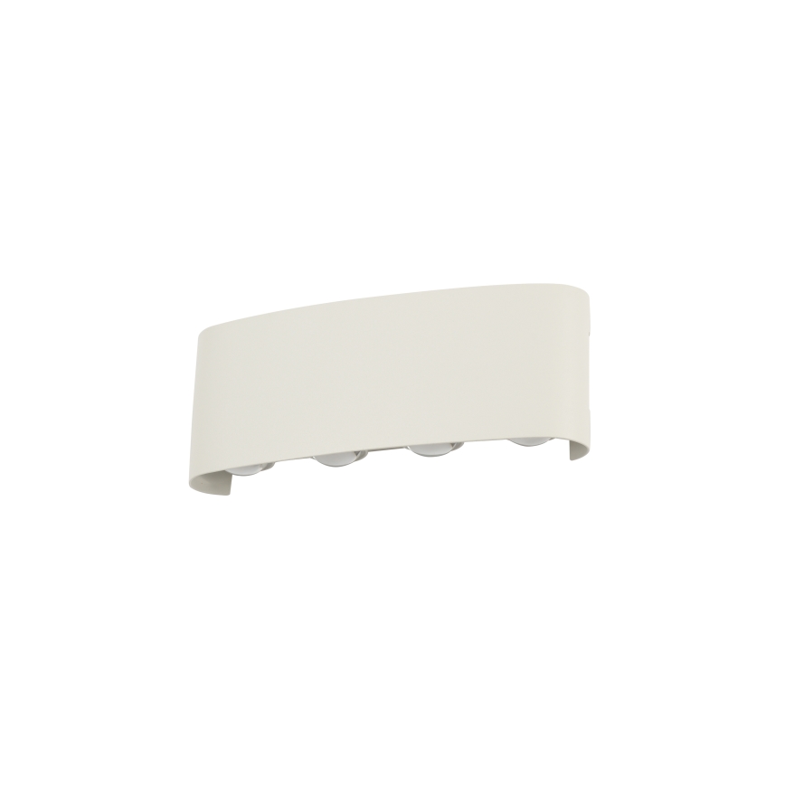 Brilagi - LED vonkajšie nástenné svietidlo FLAREBOX LED/8W/230V biela IP65