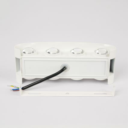 Brilagi - LED vonkajšie nástenné svietidlo FLAREBOX LED/8W/230V biela IP65