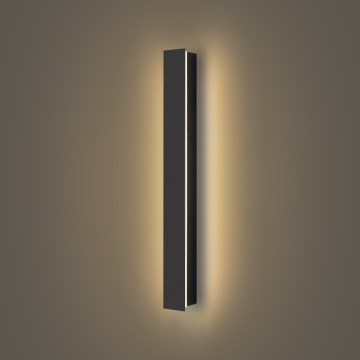 Brilagi - LED vonkajšie nástenné svietidlo LINEAR LED/12W/230V 3000K IP65 50 cm čierne CRI 90