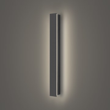 Brilagi - LED vonkajšie nástenné svietidlo LINEAR LED/12W/230V 4000K IP65 50 cm antracit CRI 90
