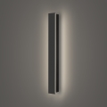 Brilagi - LED vonkajšie nástenné svietidlo LINEAR LED/12W/230V 4000K IP65 50 cm čierne CRI 90