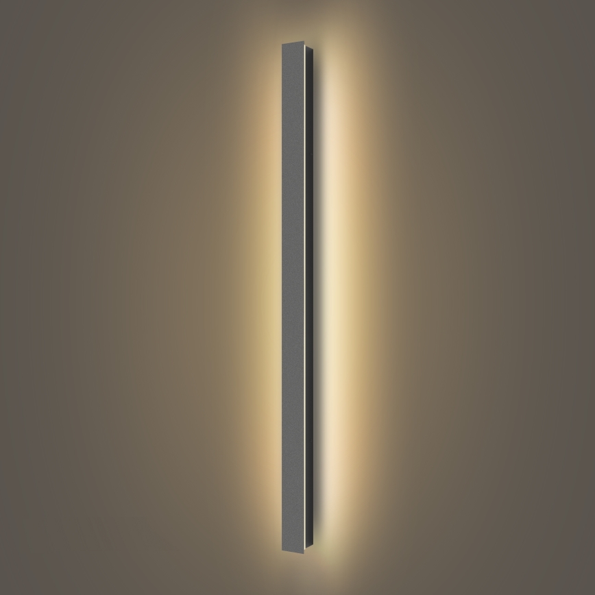 Brilagi - LED vonkajšie nástenné svietidlo LINEAR LED/22W/230V 3000K IP65 100 cm antracit CRI 90