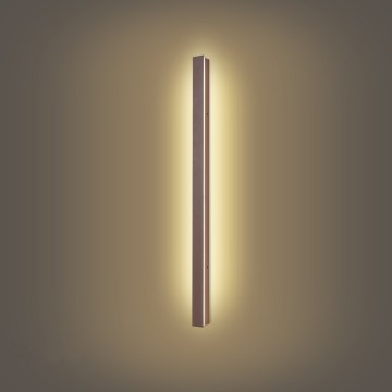 Brilagi - LED vonkajšie nástenné svietidlo LINEAR LED/22W/230V 3000K IP65 100 cm hnedé CRI 90