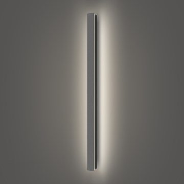Brilagi - LED vonkajšie nástenné svietidlo LINEAR LED/22W/230V 4000K IP65 100 cm antracit CRI 90