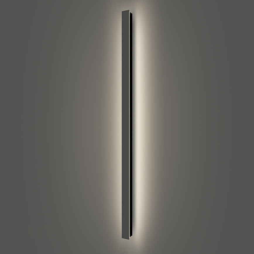 Brilagi - LED vonkajšie nástenné svietidlo LINEAR LED/32W/230V 4000K IP65 140 cm čierna CRI 90