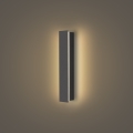 Brilagi - LED vonkajšie nástenné svietidlo LINEAR LED/8W/230V 3000K IP65 30 cm antracit