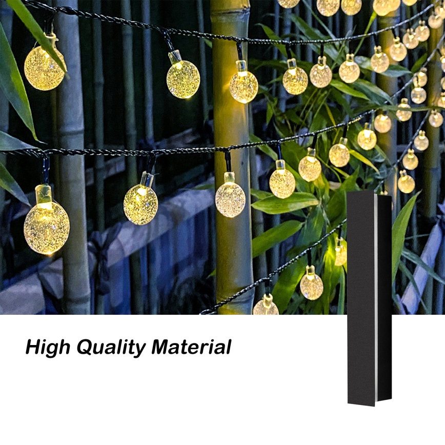 Brilagi - LED Vonkajšie nástenné svietidlo LINEAR LED/8W/230V 3000K IP65 30 cm čierna