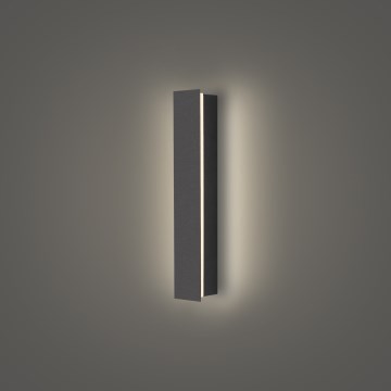 Brilagi - LED vonkajšie nástenné svietidlo LINEAR LED/8W/230V 4000K IP65 30 cm antracit