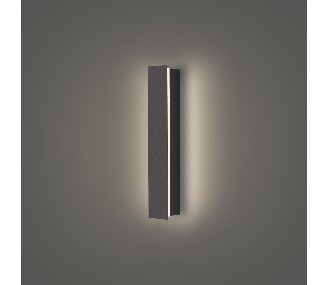 Brilagi - LED vonkajšie nástenné svietidlo LINEAR LED/8W/230V 4000K IP65 antracit BRI278