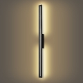 Brilagi - LED vonkajšie nástenné svietidlo LINEO LED/24W/230V 3000K IP65 100 cm čierna