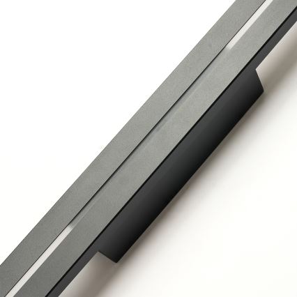 Brilagi - LED vonkajšie nástenné svietidlo LINEO LED/24W/230V 3000K IP65 100 cm čierna