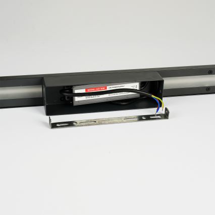 Brilagi - LED vonkajšie nástenné svietidlo LINEO LED/24W/230V 3000K IP65 100 cm čierna