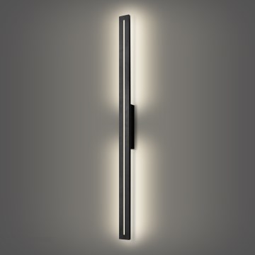 Brilagi - LED vonkajšie nástenné svietidlo LINEO LED/24W/230V 4000K IP65 100 cm čierna CRI 90
