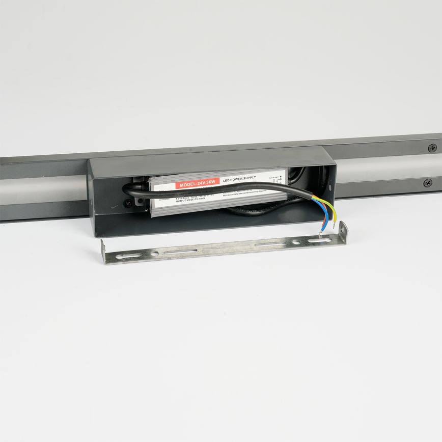 Brilagi - LED vonkajšie nástenné svietidlo LINEO LED/24W/230V 4000K IP65 100 cm antracit