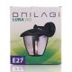 Brilagi - LED Vonkajšie nástenné svietidlo LUNA 1xE27/9W/230V IP44