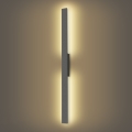 Brilagi - LED Vonkajšie nástenné svietidlo LUNA LED/24W/230V 3000K IP65 100 cm antracit