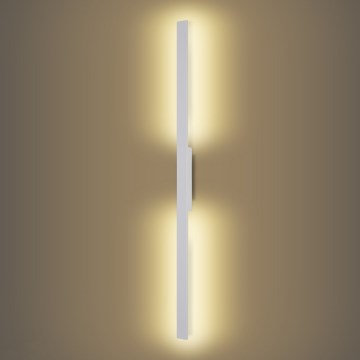 Brilagi - LED vonkajšie nástenné svietidlo LUNA LED/24W/230V 3000K IP65 100 cm biela CRI 90