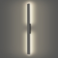 Brilagi - LED vonkajšie nástenné svietidlo LUNA LED/24W/230V 4000K IP65 100 cm antracit