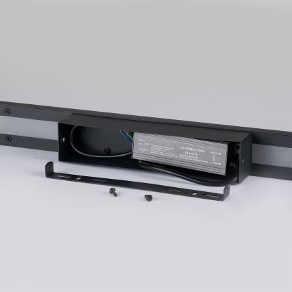 Brilagi - LED vonkajšie nástenné svietidlo LUNA LED/30W/230V 3000K IP65 150 cm čierne CRI 90