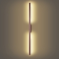 Brilagi - LED vonkajšie nástenné svietidlo LUNA LED/30W/230V 3000K IP65 150 cm hnedé CRI 90