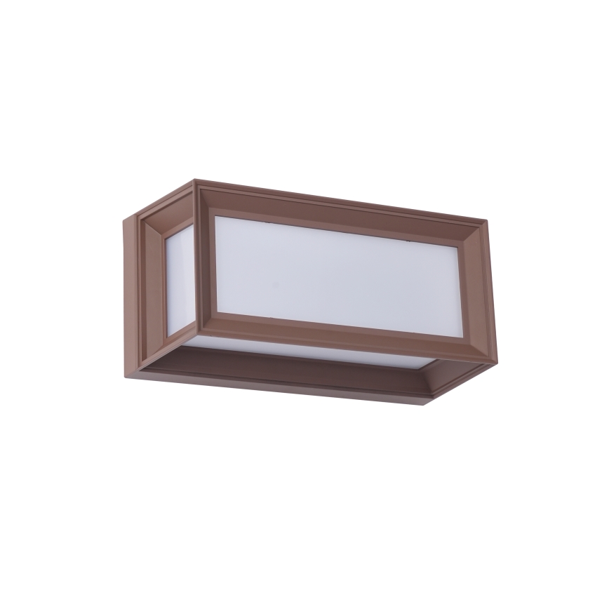 Brilagi - LED vonkajšie nástenné svietidlo PARKER LED/12W/230V 3000/4500/6000K hnedé IP44