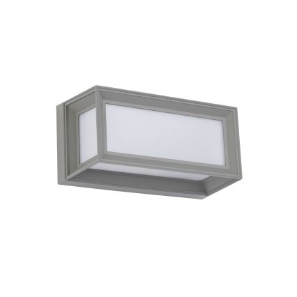 Brilagi - LED vonkajšie nástenné svietidlo PARKER LED/12W/230V sivá IP44
