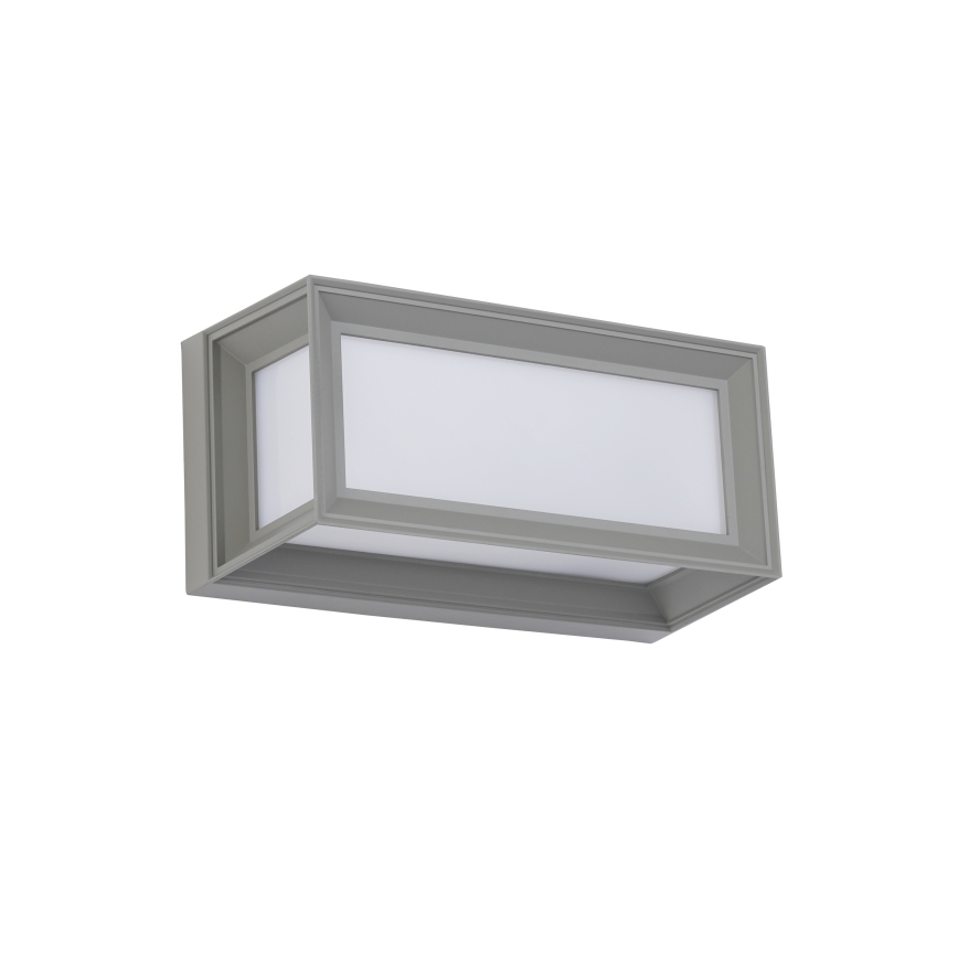 Brilagi - LED vonkajšie nástenné svietidlo PARKER LED/12W/230V sivá IP44