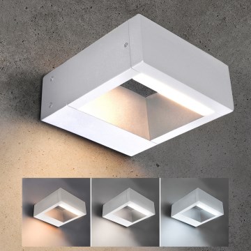 Brilagi - LED Vonkajšie nástenné svietidlo RAGUSA LED/7W/230V 3000/4000/6000K biela IP54