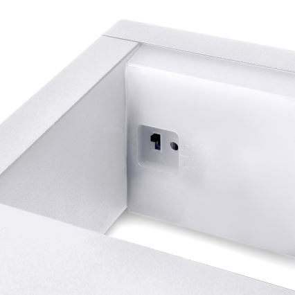 Brilagi - LED Vonkajšie nástenné svietidlo RAGUSA LED/7W/230V 3000/4000/6000K biela IP54