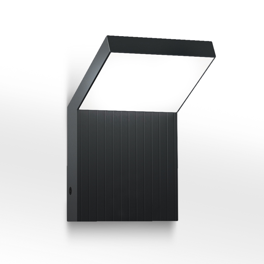 Brilagi - LED vonkajšie nástenné svietidlo RIANO LED/8W/230V antracit IP65