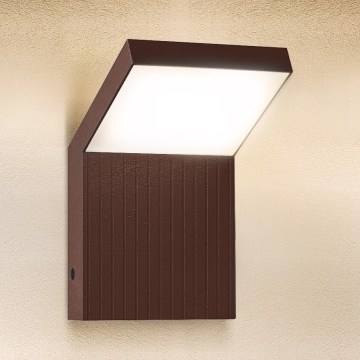 Brilagi - LED vonkajšie nástenné svietidlo RIANO LED/8W/230V hnedé IP65