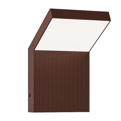Brilagi - LED vonkajšie nástenné svietidlo RIANO LED/8W/230V hnedé IP65
