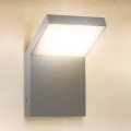 Brilagi - LED vonkajšie nástenné svietidlo RIANO LED/8W/230V strieborné IP65