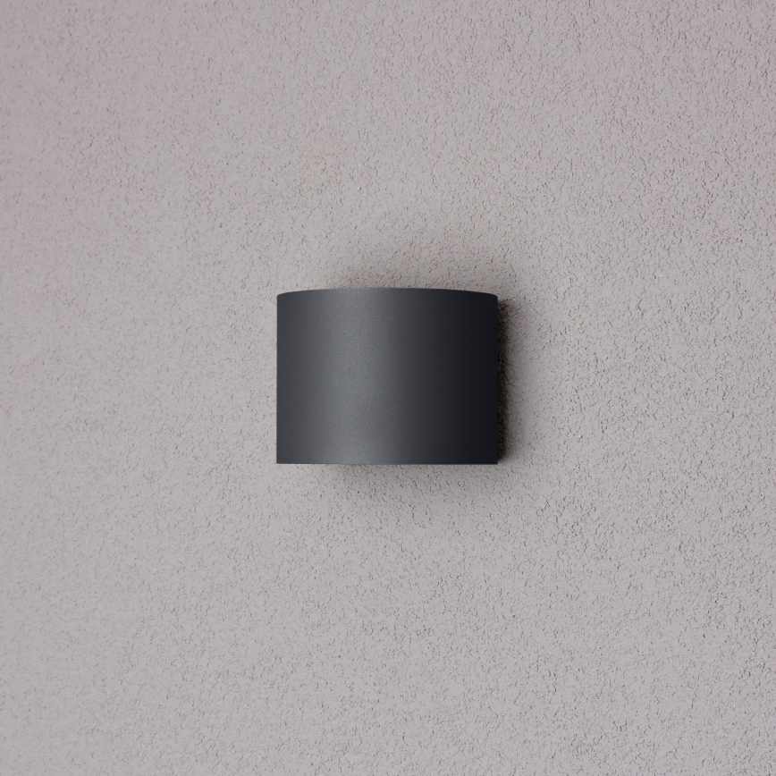 Brilagi - LED Vonkajšie nástenné svietidlo RONDO LED/6W/230V antracit IP54